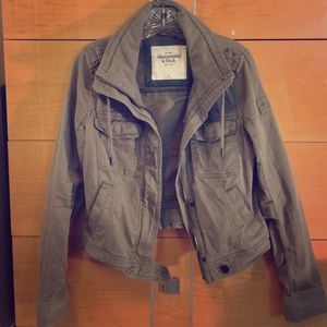 Abercrombie & Fitch Green Jacket