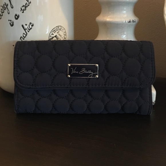 Vera Bradley Wallet (Navy)