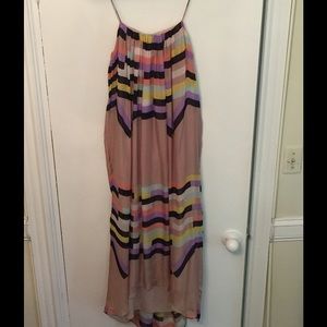 Tibi Arizona Print Ankle-Length Maxi Dress