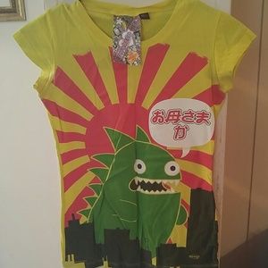 Newbreed Girl Japanese Monster T shirt