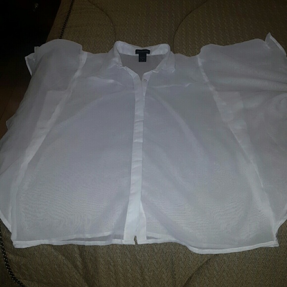 Sheer lose blouse