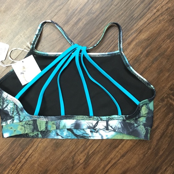 NWT Onzie Triangle Yoga Bra Twilight design! - Picture 2 of 2