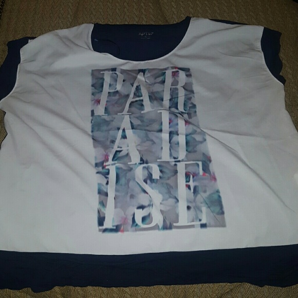 Apt 9 Paradise Blouse
