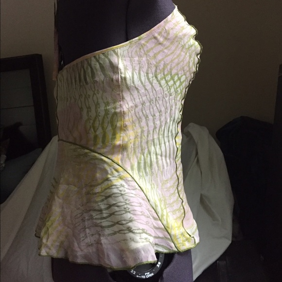 Armani silk halter top - Picture 3 of 4