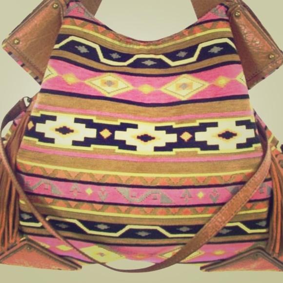 Jessica Simpson Aztec Hobo Bag