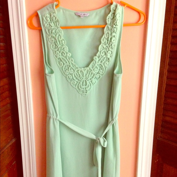 Mint Lace Dress