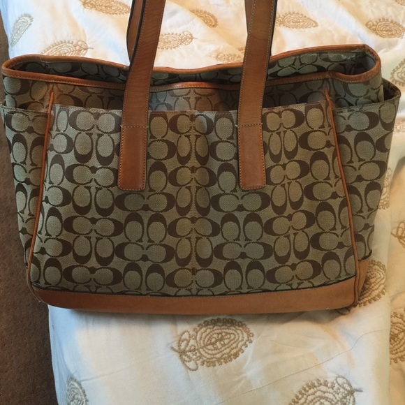 Coach diaper bag