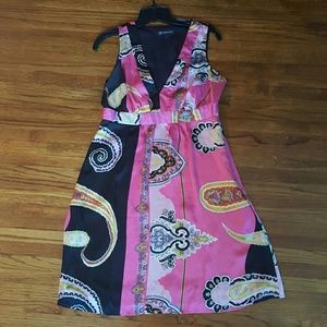Inc silk dress size 8