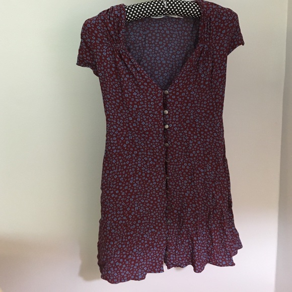 Urban Outfitters Kimchi Blue Button Down Dress