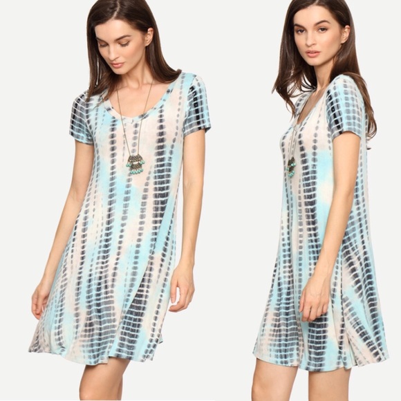 JV Boutique Dresses & Skirts - Tie-Dye Shift Dress • CLEARANCE