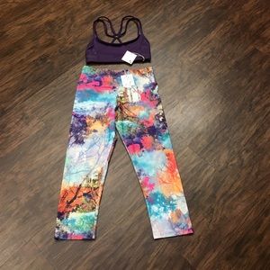 Onzie Yoga Circle Bra! Eggplant Color!