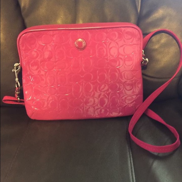 Coach tablet tote