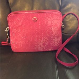 Coach tablet tote