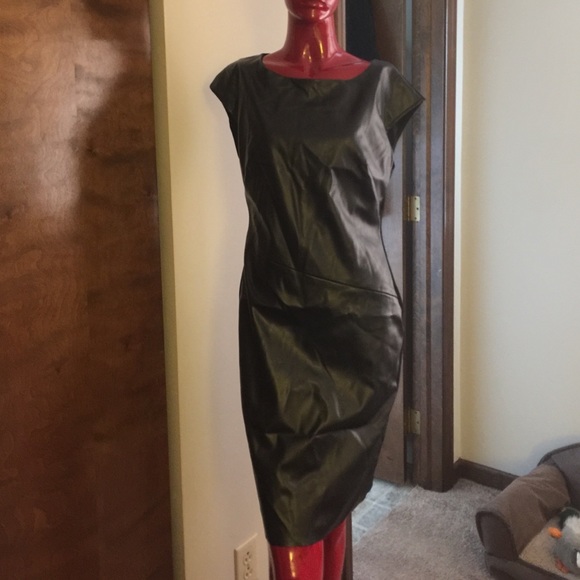 Catherine Malandrino Dresses & Skirts - Catherine malandrino false leather dress nwt small