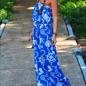 NWOT Lilly silk Farrah jumpsuit sz xs