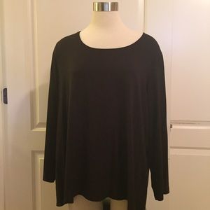 PLUS SIZE EILEEN FISHER TOP