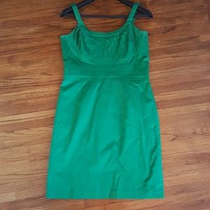 Green dress , lovely color ,size 12