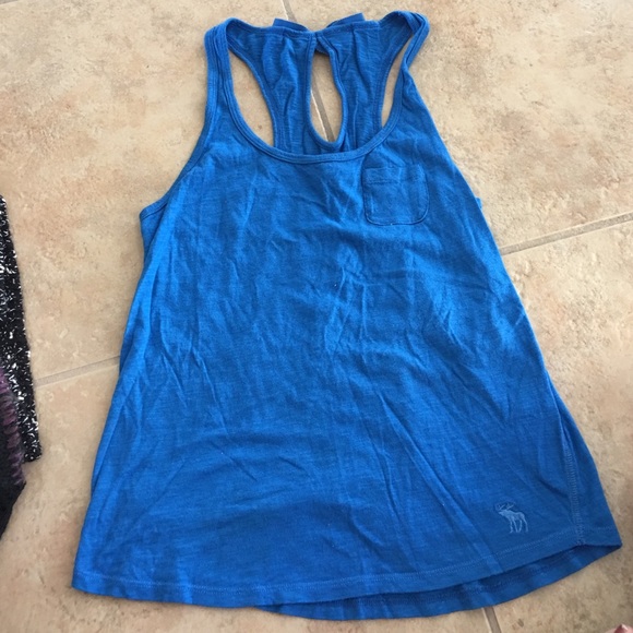 Abercrombie & Fitch Tops - Abercrombie & Fitch Bow back razorback Tank