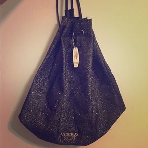 Victoria's Secret Sparkly Drawstring Backpack