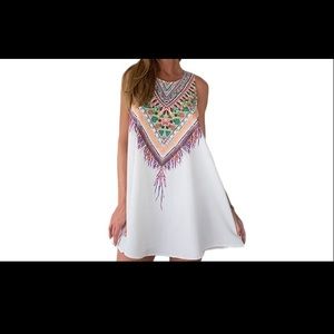 Aztec Pattern Dress *NWOT*
