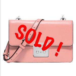 🌟 NEW Michael Kors Pink Sloan Leather Crossbody