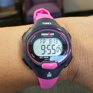 Ironman timex pink sport watch