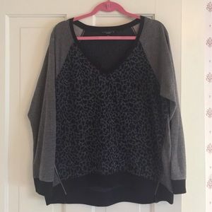 sanctuary leopard print sweater