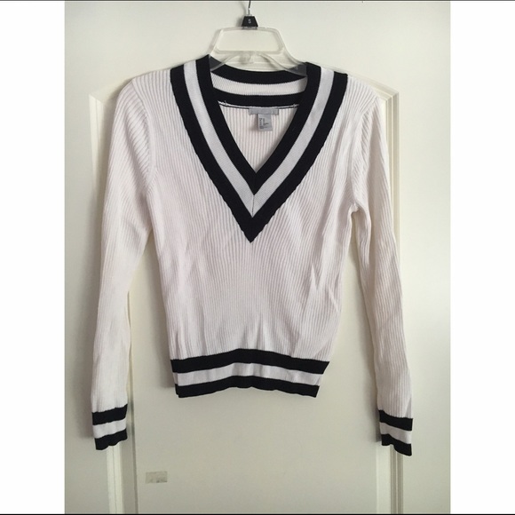 Preppy V-Neck Sweater