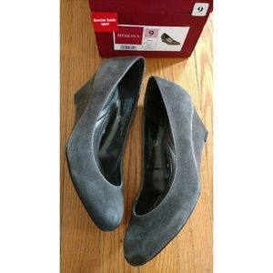 Myka Suede Wedge Shoes