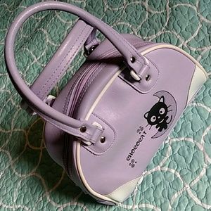 Sanrio Chococat Moon pastel purple mini bowler bag