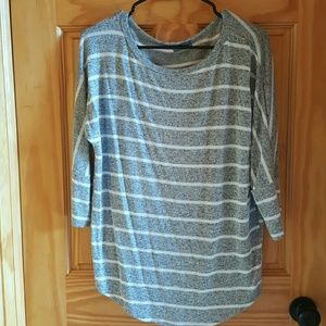 Market and Spruce Stripped Sweater Shirt