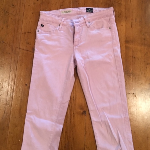 AG Jeans. The Stevie Ankle, slim straight leg