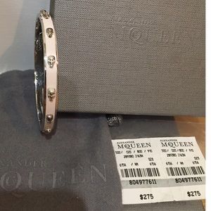 💀ALEXANDER MCQUEEN 💀 skull bracelet