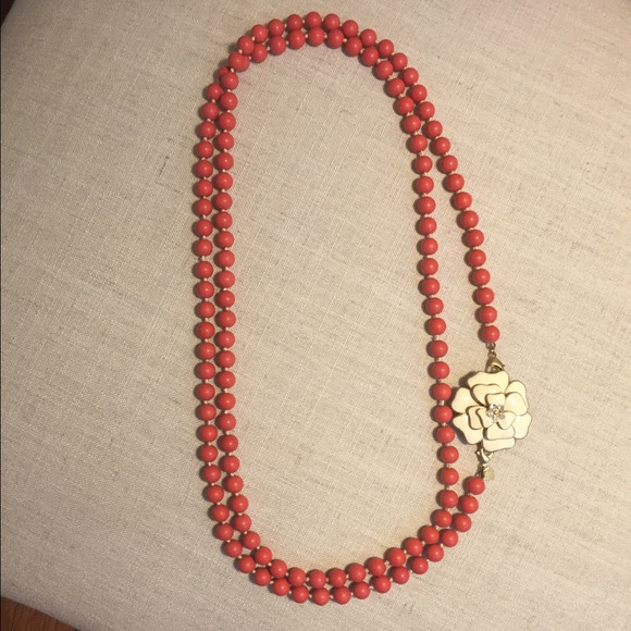 Stella and Dot La Coco necklace and Camilla brooch