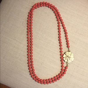 Stella and Dot La Coco necklace and Camilla brooch