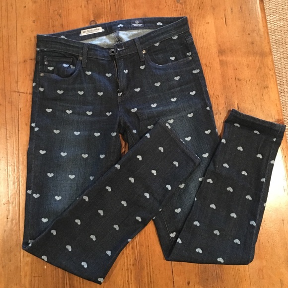 AG jeans. The Stevie Ankle, slim straight leg