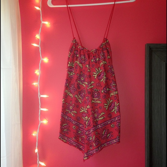 Bandana flowery tank 🌺