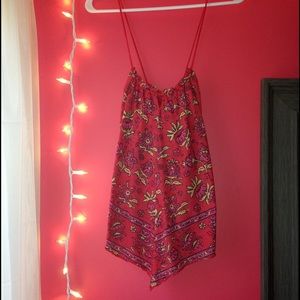 Bandana flowery tank 🌺