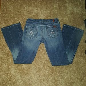 7 for all Mankind jean BOOTCU
