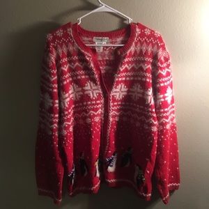 Coldwater Creek Christmas Sweater