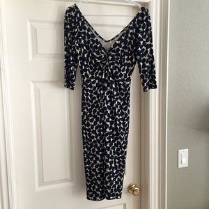 Diane von Furstenberg 6 100% Silk Easter Dress
