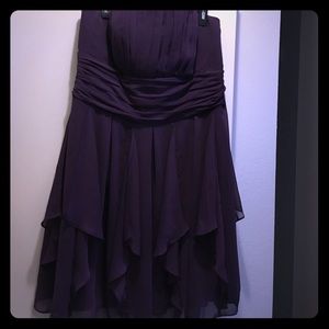 Eggplant color dress