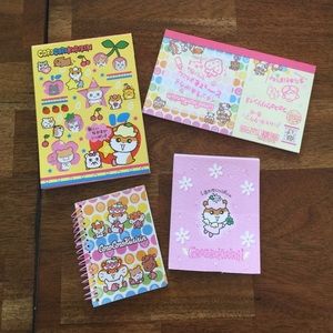 Sanrio Hello Kitty Corocorokuririn Note Pad Bundle