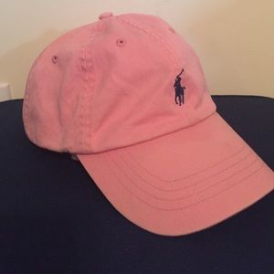 Pink Polo hat