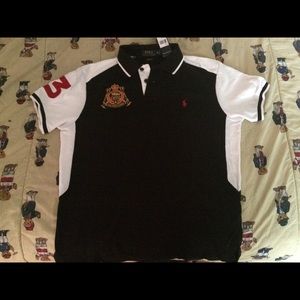 Ralph Lauren polo knit w/ crest brand new size M