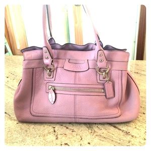 Coach lavender handbag