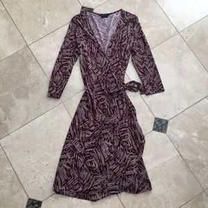 BCBG Spring Wrap Dress Size Medium