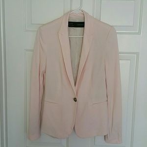 Pretty pink blazer