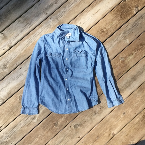 Old Navy Denim Button Up
