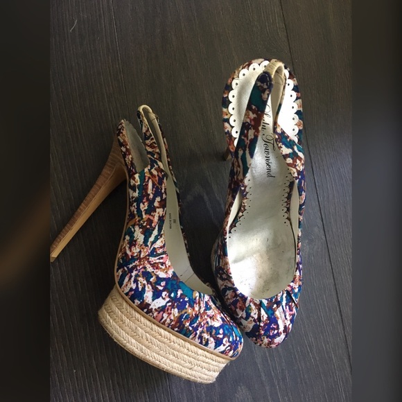 🌸Floral Heels🌸